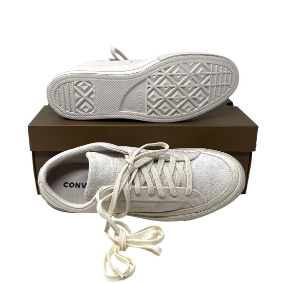 Converse One Star x NOTRE Low White Suede Canvas Women's Sneakers Custom A01630C - Picture 9 of 11